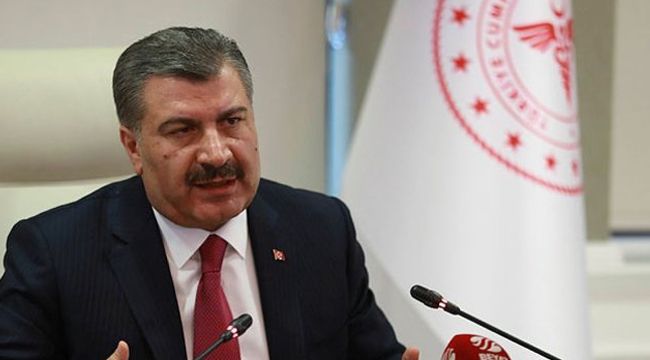 BAKAN KOCA'DAN KORONAVİRÜS AÇIKLAMASI
