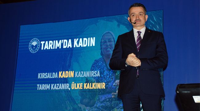 Bakan Pakdemirli kadın girişimcilerle bir araya geldi