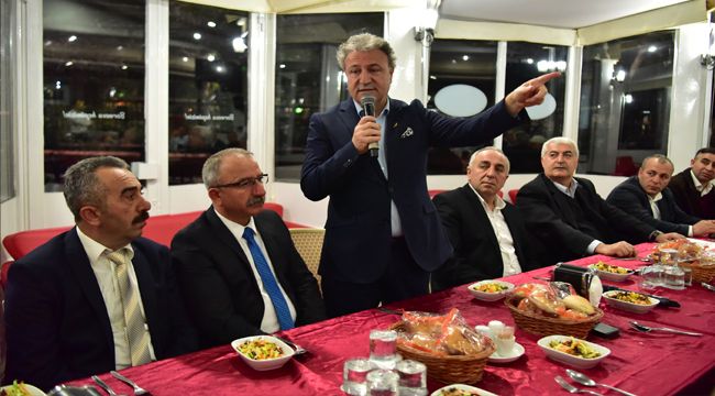 BAŞKAN İDUĞ ALEVİ DERNEKLERİYLE BULUŞTU