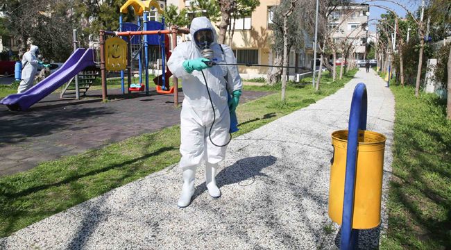 BUCA'DA TAM TEŞEKKÜLLÜ KORONAVİRÜS HAREKATI