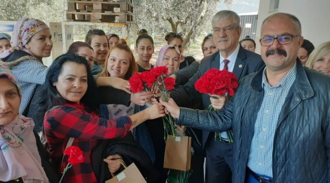CHP'Lİ BEKO KADIN İŞÇİLERLE BULUŞTU