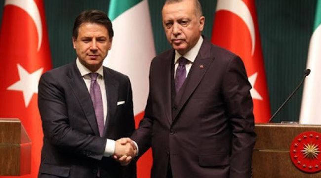 Erdoğan İtalya Başbakanı Conte ile görüştü