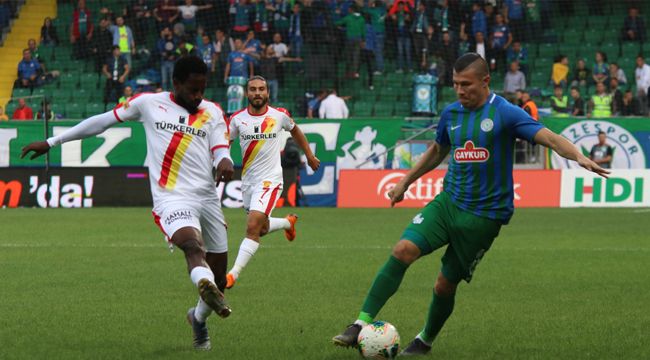 Göztepe ve Rizespor 14'üncü randevuda