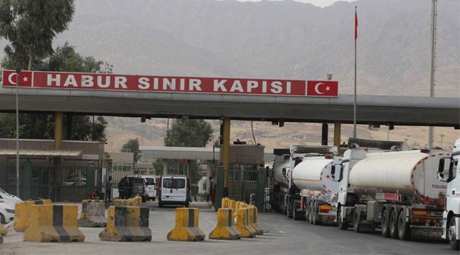 Habur Sınır Kapısı kapatıldı
