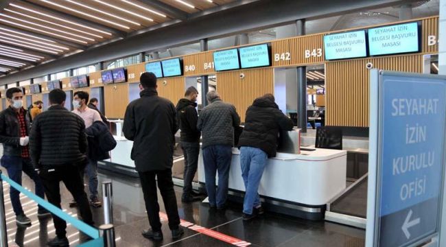 İstanbul Havalimanı'nda "seyahat izin belgesi" düzenlenmeye başladı