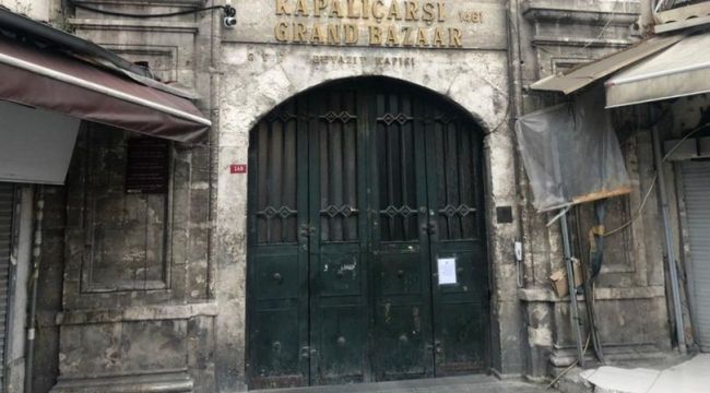 Kapalıçarşı ziyaretçi girişine kapatıldı