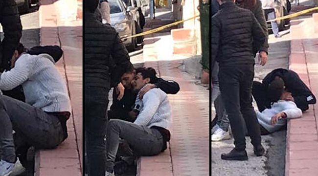 Karısını öldürüp, çocuğunun yanında kendini vurdu