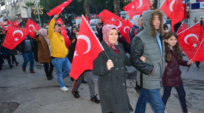 KEMALPAŞA ŞEHİTLERİ UNUTMADI