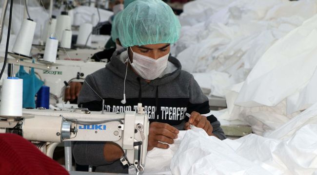 Koronavirüse karşı koruyucu tulum siparişleri patladı