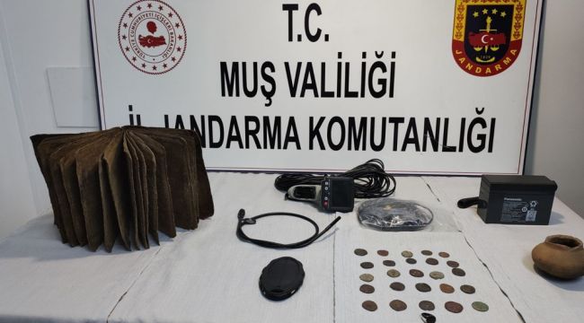 Muş'ta "Tevrat" operasyonu: 3 gözaltı