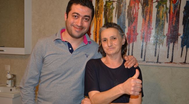 Nazmiye teyze artık çay içebilecek