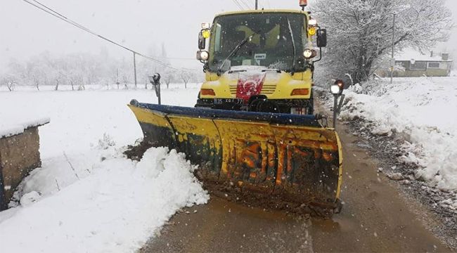 ÖDEMİŞ BEYAZA BÜRÜNDÜ