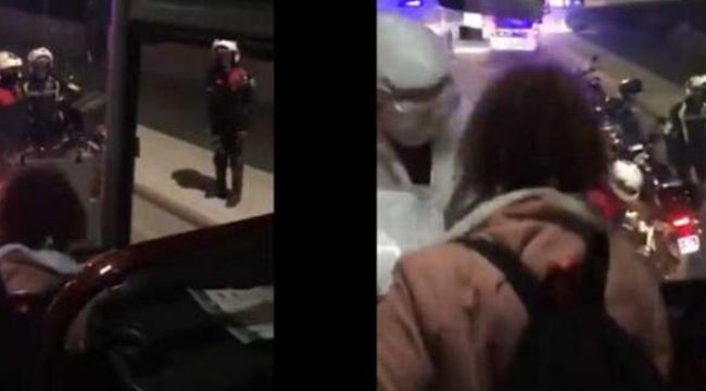Otobüsten indirilen yolcuya ilişkin yeni  açıklama
