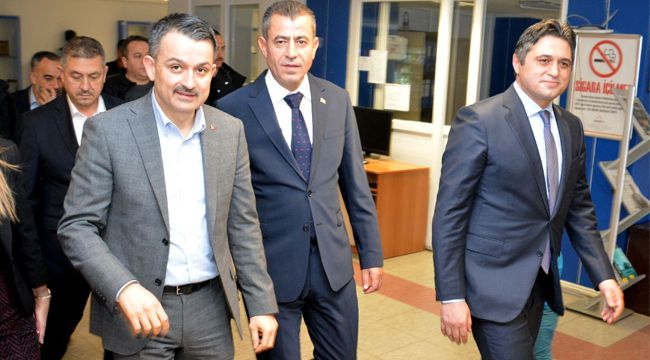 PAKDEMİRLİ’DEN ALİAĞA BELEDİYESİ’NE ZİYARET