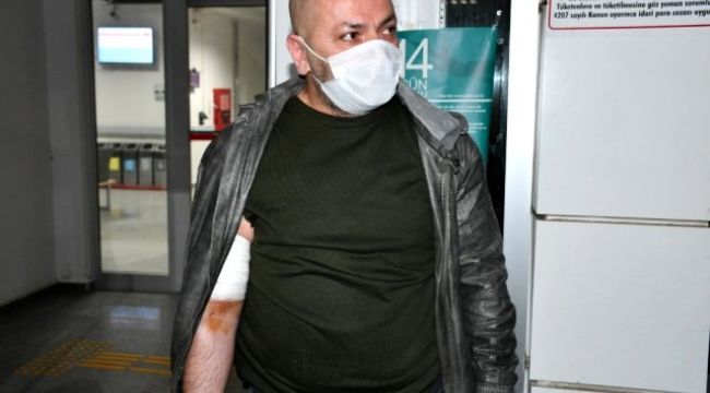 Polisi yaralayan şahıs vurularak etkisiz hale getirildi