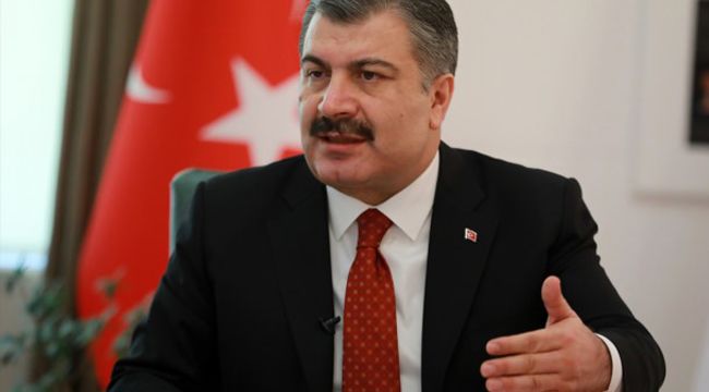 Sağlık Bakanı Koca'dan koronavirüs açıklaması