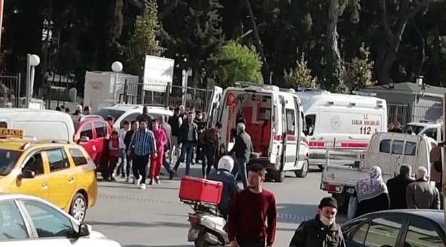 YEŞİLYURT'TA SİLAHLI SALDIRI