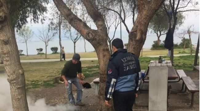 Zabıta mangalcılara göz açtırmadı
