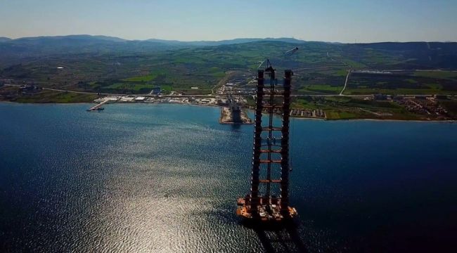 1915 Çanakkale Köprüsü yüzünü gösterdi