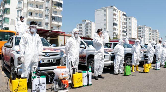 312 görevliyle kapsamlı 'böcek' mücadelesi