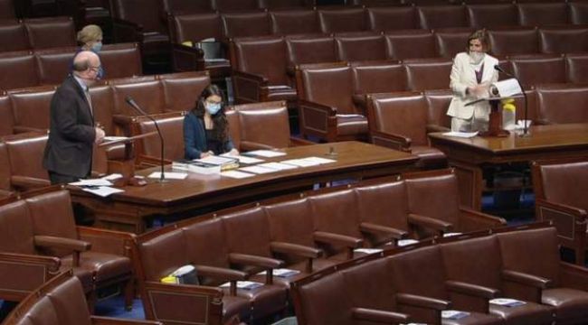 ABD Kongresi'nde dördüncü ekonomik yardım paketini onayladı
