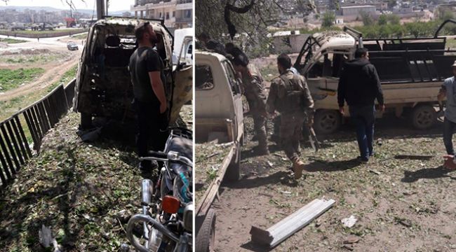 Afrin'de patlama: 3 yaralı