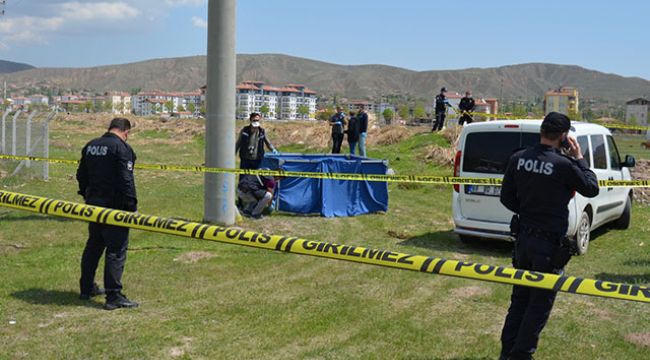 Aksaray'da yanmış erkek cesedi bulundu