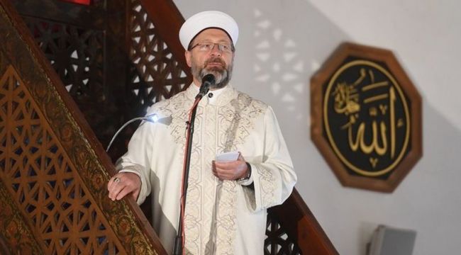 Ali Erbaş'a Kalın ve Altun'dan destek