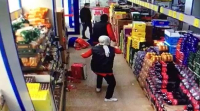 Avcılar'da marketi birbirine katan adama para cezası