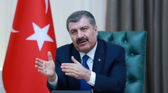 BAKAN KOCA KORONAVİRÜS DOKTORLARIYLA GÖRÜŞTÜ