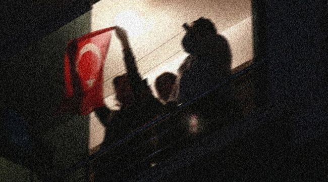 Balkonda kutlama sırasında dehşeti yaşadı