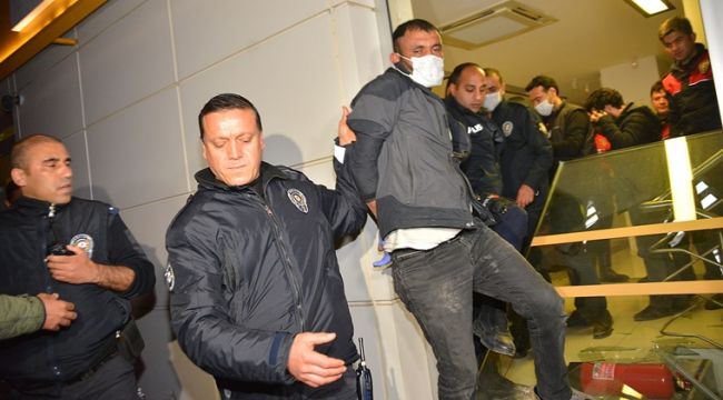 Bankaya giren hırsız yakalandı: Benim adım felaket