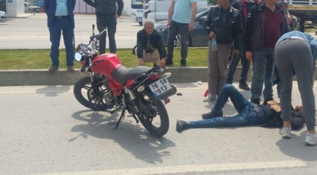 Bir anlık dikkatsizlik kaza getirdi