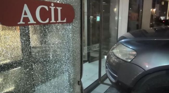 Ciple hastaneye girmeye çalıştı