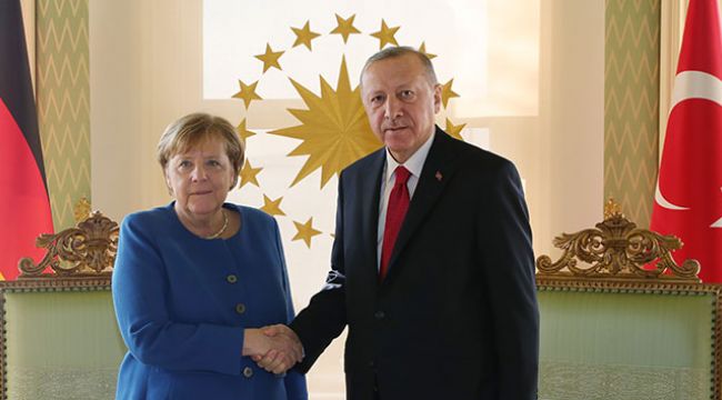 Cumhurbaşkanı Erdoğan, Merkel ile telefonda görüştü