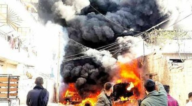 Dünya Afrin’de patlama: 1 yaralı