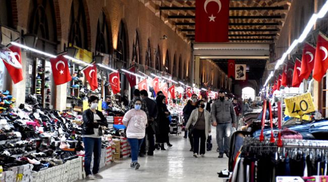 Edirne'nin tarihi çarşı 'WhatsApp' oylamasıyla açıldı