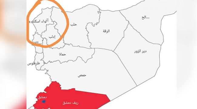 Esad&#039;ın tepki çeken koronavirüs haritası