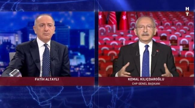 Gecenin 1'incisi Kılıçdaroğlu programı oldu