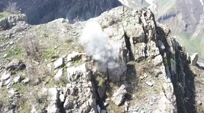 Hakkari'de el yapımı patlayıcı bulundu