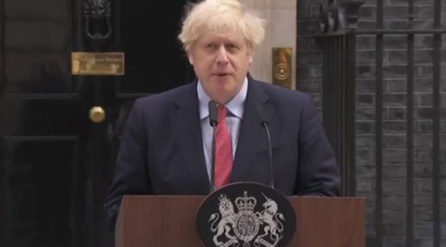 İngiltere Başbakanı Johnson'dan 22 gün sonra sonra ilk açıklama
