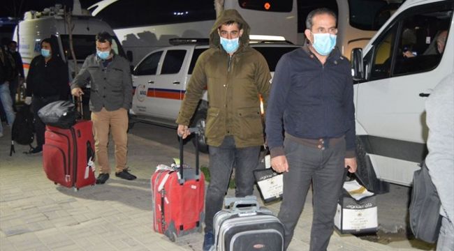 Irak'tan gelen 511 kişi karantina altına alındı