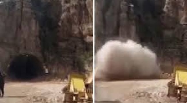 İran’da tünel çöktü