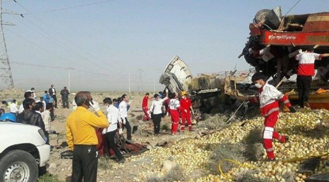 İran'daki feci kaza