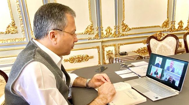 İstanbul Valiliğinde online il asayiş toplantısı