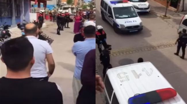 İZMİR'DE SOKAĞA ÇIKMA YASAĞINDA SOKAK KAVGASI
