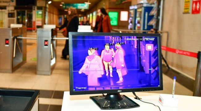 İZMİR'DE TERMAL KAMERA DÖNEMİ BAŞLADI