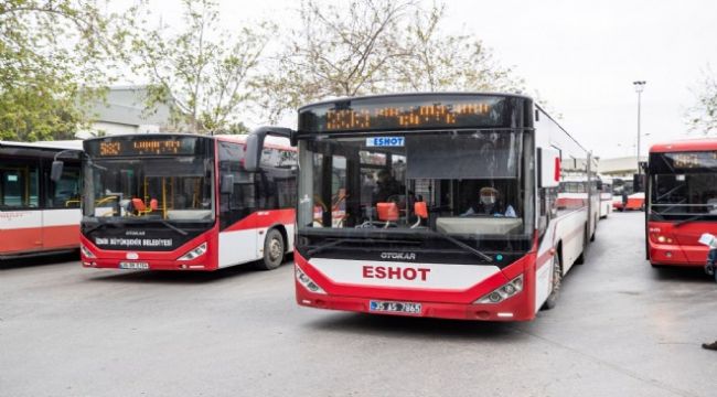 İZMİR'DE TOPLU ULAŞIMA ÖZEL HAFTA SONU PLANI