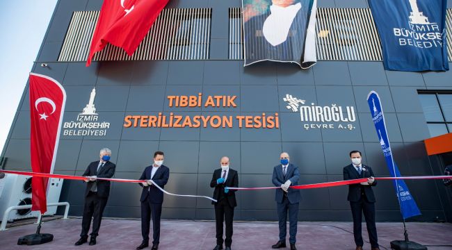 İZMİR'İN TIBBİ ATIK BERTARAF TESİSİ YOLA ÇIKTI