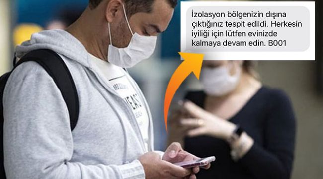 İzolasyon takip projesi hayata geçti, evden çıkanlar uyarıldı